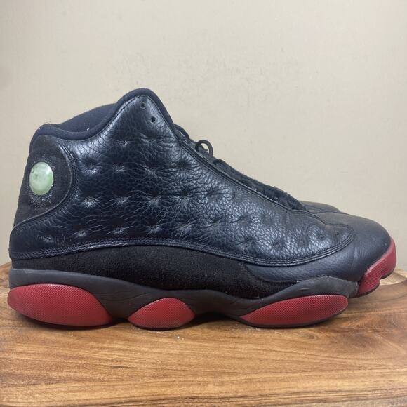 Jordan Other - Nike Air Jordan Retro 13 Dirty Bred Mens Black And Red Size 13 Shoes 414571-003